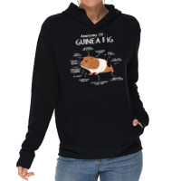 Anatomy Of A Guinea Pig Clothes Cavy Outfit Gift Guinea Pig Lightweight Hoodie | Artistshot