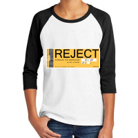 Chappie Reject Youth 3/4 Sleeve | Artistshot