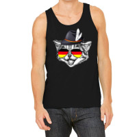 Cute Cat German Flag Oktoberfest Pride Germany Festival Tank Top | Artistshot