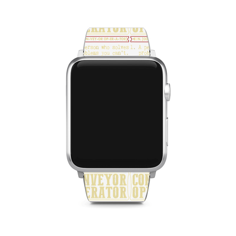 Conveyor Operator Dictionary Term Apple Watch Band | Artistshot