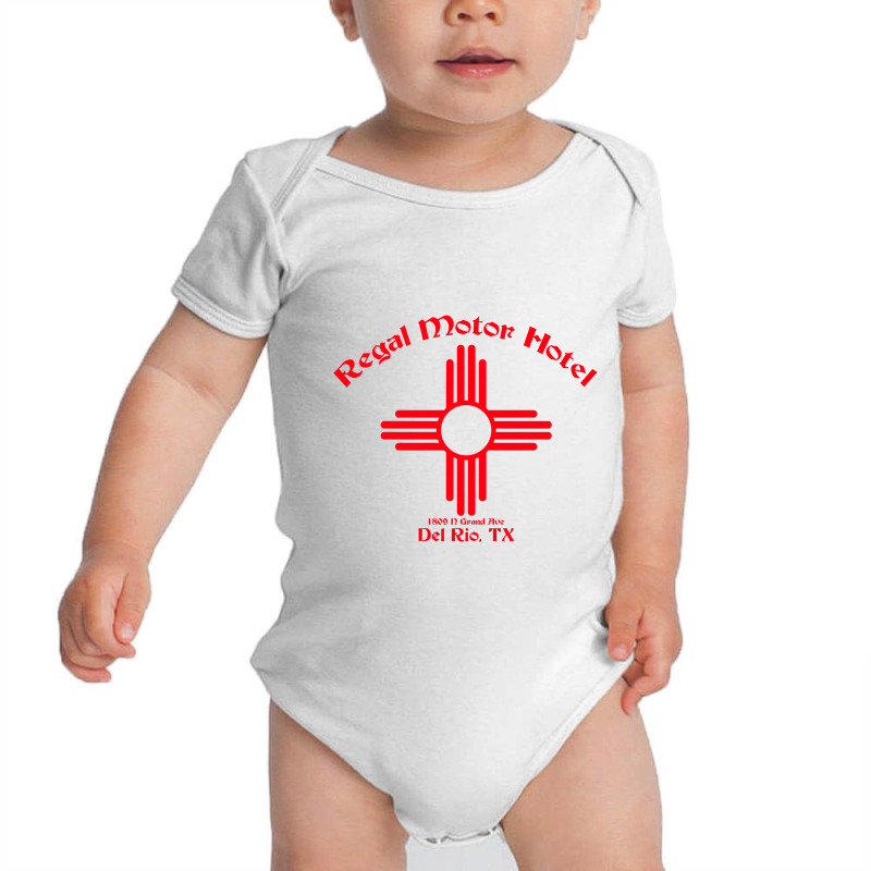 Regal Motor Hotel From No Country For Old Men Baby Bodysuit by sunlightafterdark | Artistshot