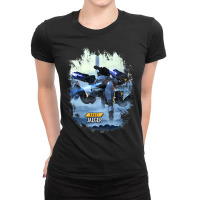 Robot Jaeger At War Zone Ladies Fitted T-shirt | Artistshot