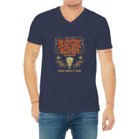 Rock Ridge Saloon, Distressed    Blazing Saddles V-neck Tee | Artistshot