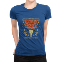 Rock Ridge Saloon, Distressed    Blazing Saddles Ladies Fitted T-shirt | Artistshot