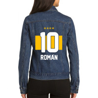 Román Ladies Denim Jacket | Artistshot