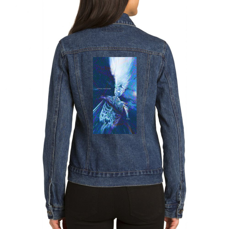 Machine Elves Alien Fantasy Ladies Denim Jacket by saterseim | Artistshot