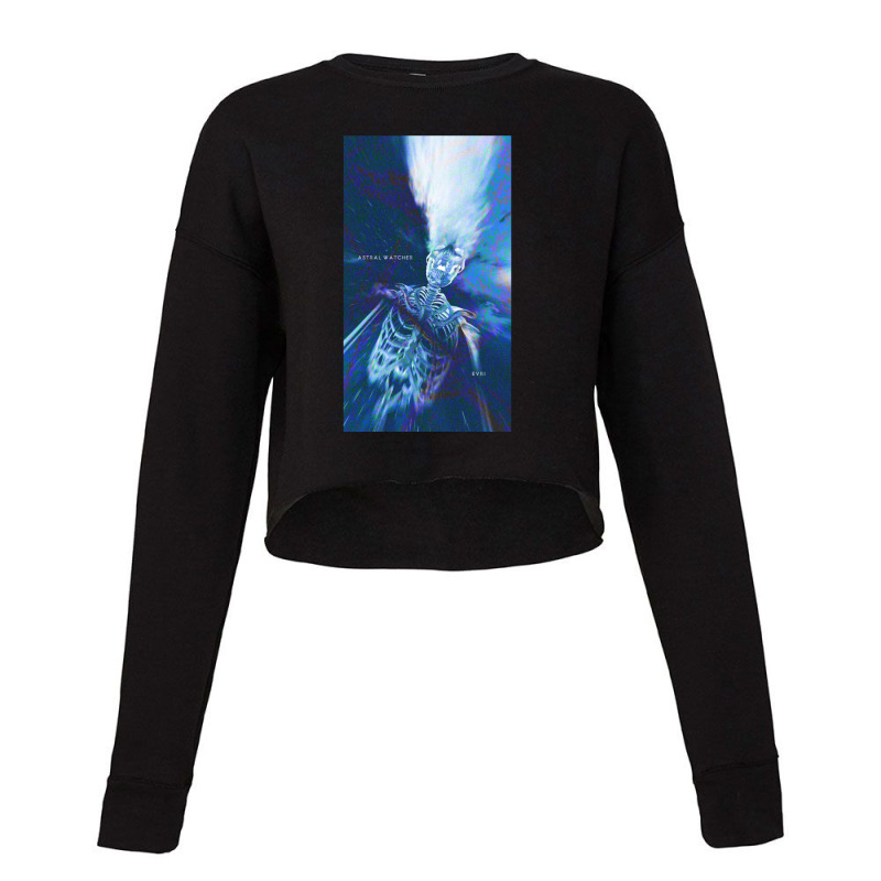 Machine Elves Alien Fantasy Cropped Sweater by saterseim | Artistshot