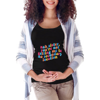 No Secondary Locations John Mulaney Maternity Scoop Neck T-shirt | Artistshot