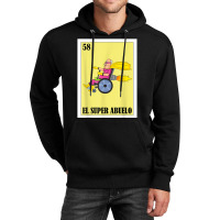 Mens Diseño Para Abuelo   Mexican Lottery El Super Abuelo T Shirt Unisex Hoodie | Artistshot