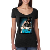 Lenny Tour For Fan Kravitz Here To Love Women's Triblend Scoop T-shirt | Artistshot