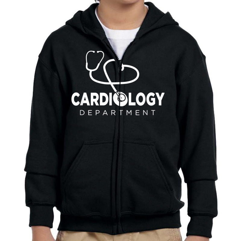 Cardiologist Cardiovascular Technologist & Cardiology Nurse T Shirt Youth Zipper Hoodie by nurselrveigelcci | Artistshot