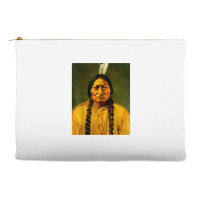 Sitting Bull Lakota Sioux Shaman Leader T Shirt Accessory Pouches | Artistshot