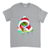 Merry Christmas Cat Classic T-shirt | Artistshot