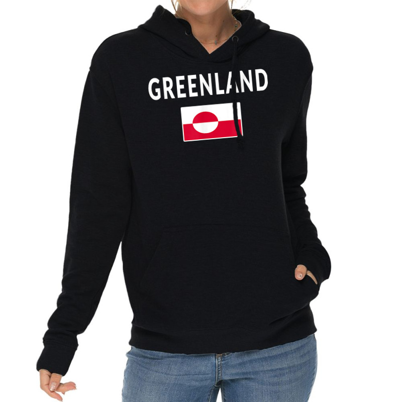 Greenland T Shirt Tee Flag Souvenir Gift Greenlanders T Shirt Lightweight Hoodie | Artistshot