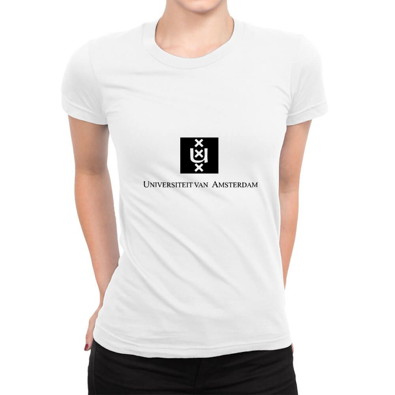 Amsterdam University Ladies Fitted T-Shirt by cm-arts | Artistshot