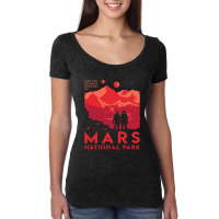 Mars National Park Women's Triblend Scoop T-shirt | Artistshot