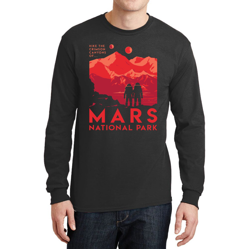 Mars National Park Long Sleeve Shirts by Gubraxx | Artistshot