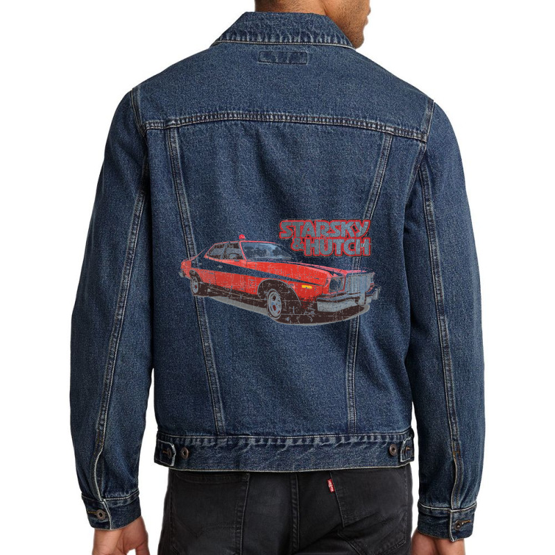 Starsky & Hutch, Distressed   Starsky And Hutch Men Denim Jacket by sunlightafterdark | Artistshot