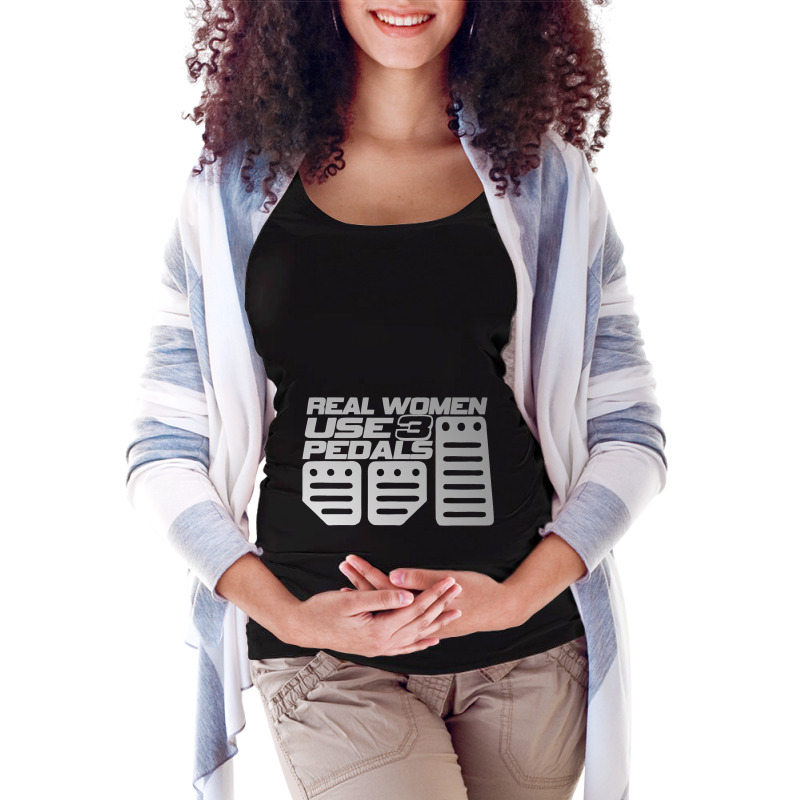 Driver Girl Relaxed Maternity Scoop Neck T-shirt by cm-arts | Artistshot