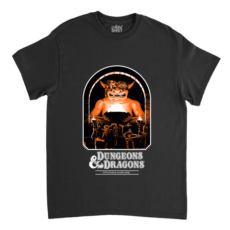 Dungeons & Dragons Vintage Player's Handbook Classic T-shirt by CUSER3772 | Artistshot