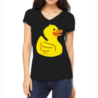 Duck Women's V-neck T-shirt | Artistshot