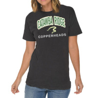 Catawba Ridge High School Copperheads Vintage T-shirt | Artistshot