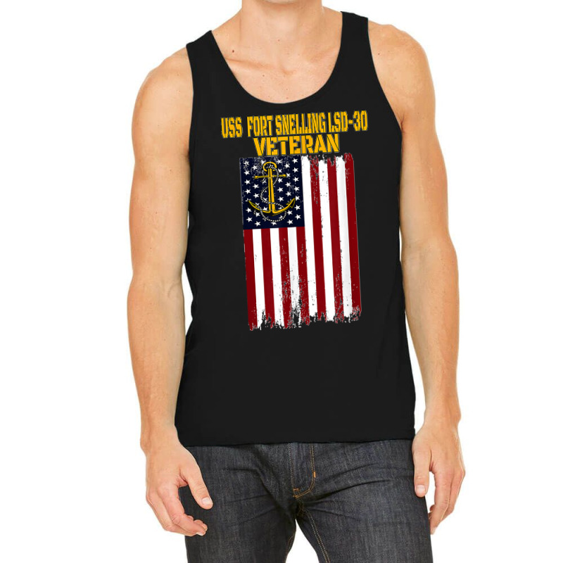 Uss Fort Snelling Lsd 30 Dock Landing Ship Veterans Day Tank Top by AnaMercedesContreras | Artistshot