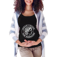 Playing  Dogs Los Men Women Maternity Scoop Neck T-shirt | Artistshot