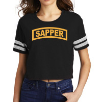 Army Sapper Tab Combat Engineer 20434 Valentine Days For Fans Scorecard Crop Tee | Artistshot