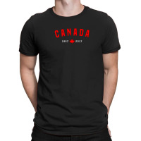 Canada 150 1867-2017 Maple Leaf T-shirt | Artistshot