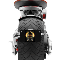 Fire Ring Motorcycle License Plate | Artistshot