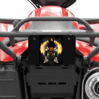 Fire Ring Atv License Plate | Artistshot