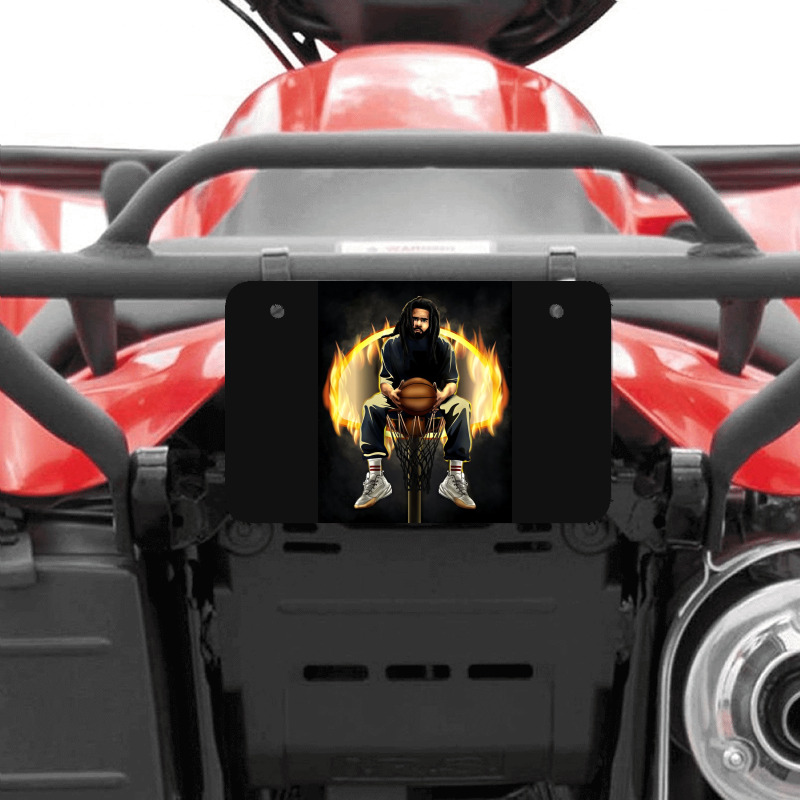 Fire Ring Atv License Plate | Artistshot