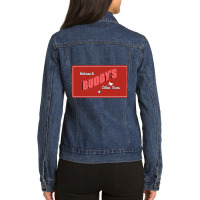 Buddy's Bar - Dillon, Texas Ladies Denim Jacket | Artistshot