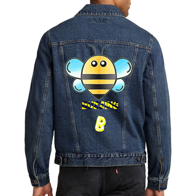 Buzzy B Men Denim Jacket by laurynvanhoose | Artistshot