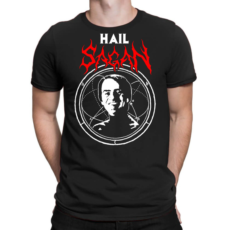 Hail Sagan Merch T-Shirt by poppyallen | Artistshot