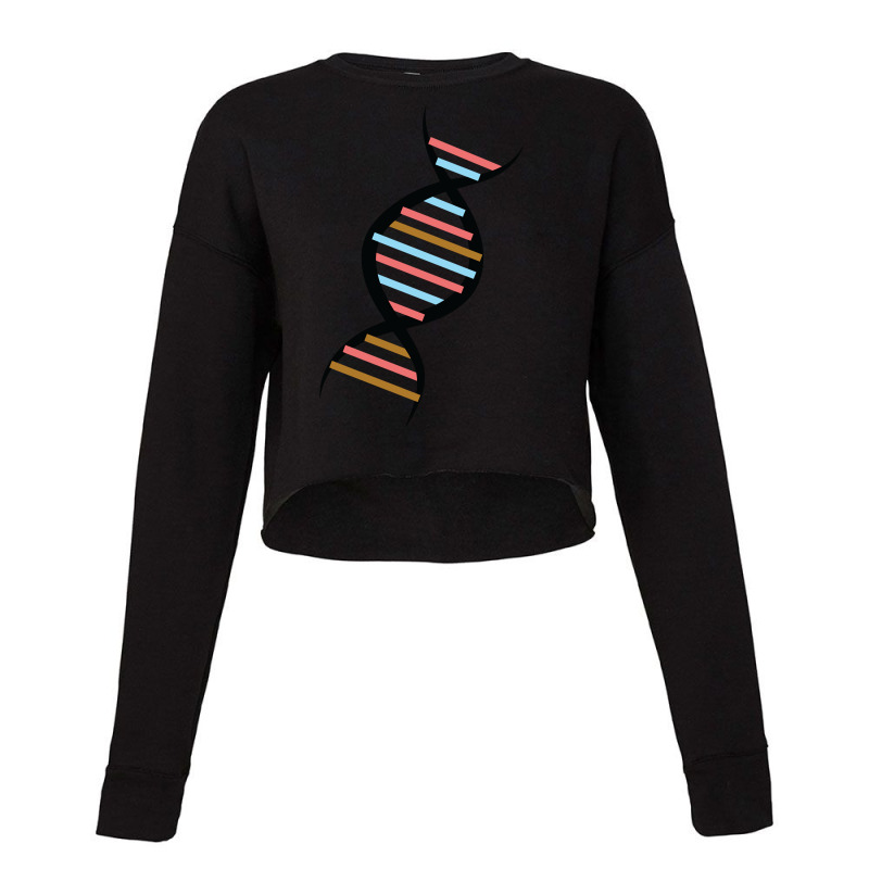 Dna Cropped Sweater by cm-arts | Artistshot