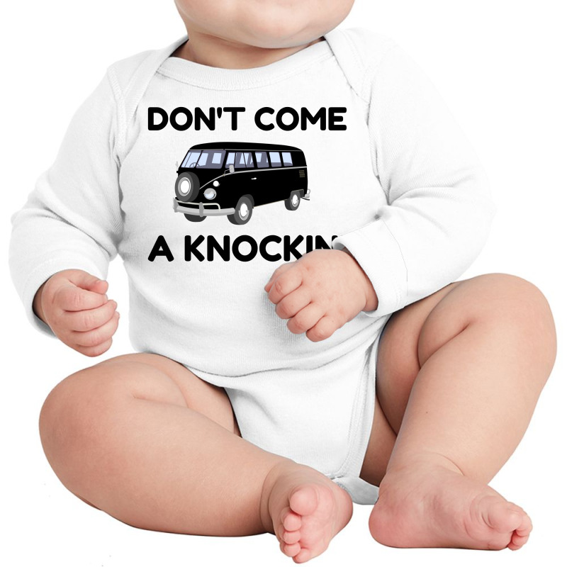 Van Knocking Long Sleeve Baby Bodysuit by Perfect Designers | Artistshot