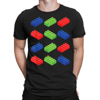 Building Blocks Bricks Master Builder Bricklayer Engineer For Fans T-shirt | Artistshot