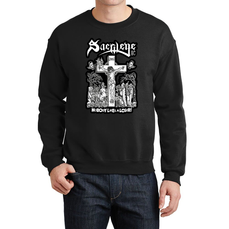 Character Animated Monster Music For Men Women Crewneck Sweatshirt by ArtistAlfredo | Artistshot