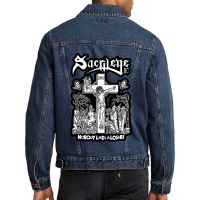 Character Animated Monster Music For Men Women Men Denim Jacket | Artistshot