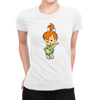 Flinstones Pépite Ladies Fitted T-shirt | Artistshot