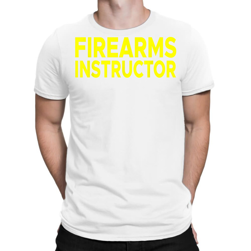 Firearms Instructor Shirt Range Gun Safety Firearm Shooting T-shirt | Artistshot