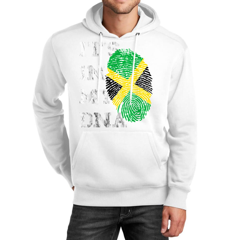 It's In My Dna Jamaica Genetic Jamaican Roots Jamaican Pride T Shirt Unisex Hoodie by nuzhetanopo | Artistshot