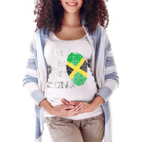 It's In My Dna Jamaica Genetic Jamaican Roots Jamaican Pride T Shirt Maternity Scoop Neck T-shirt | Artistshot