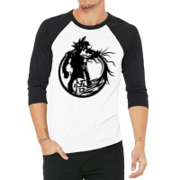 Goku Super Saiyan Ultra Dragon 3/4 Sleeve Shirt | Artistshot