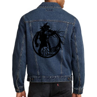 Goku Super Saiyan Ultra Dragon Men Denim Jacket | Artistshot