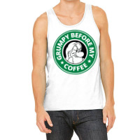 Grumpy Before My Coffee Tank Top | Artistshot