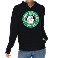 Grumpy Before My Coffee Lightweight Hoodie | Artistshot