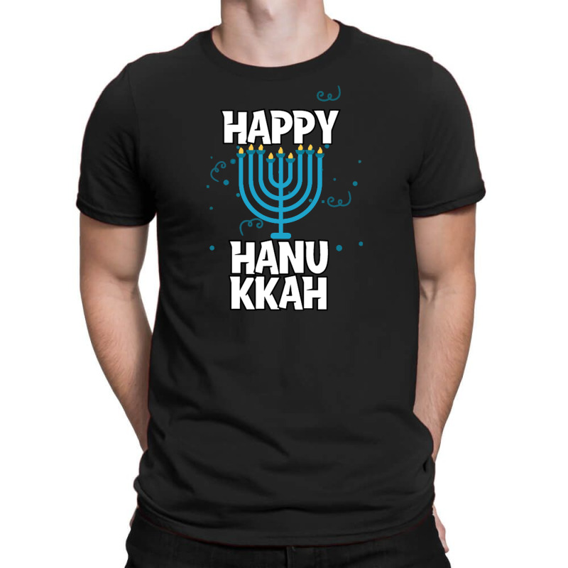 Happy Hanukkah T-Shirt by haydar | Artistshot